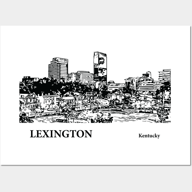 Lexington - Kentucky Wall Art by Lakeric